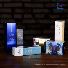 caixa de empacotamento feita sob encomenda do papel do perfume do projeto da impresso do logotipo do luxo
